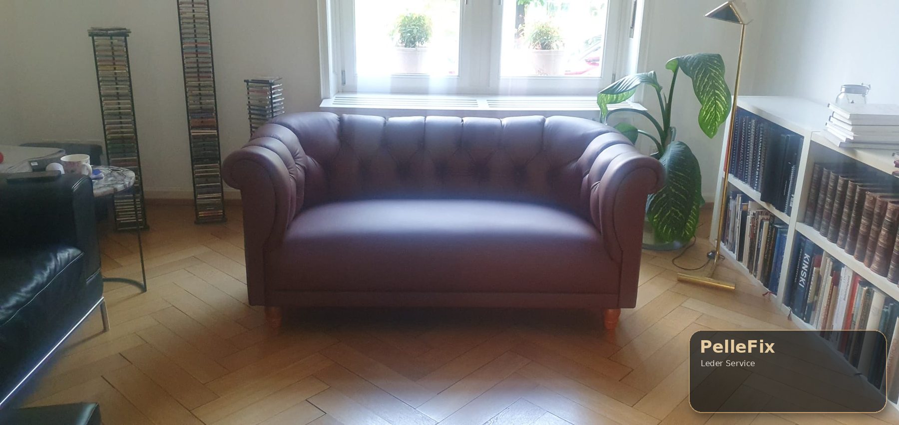 Projektfoto Lederreparatur