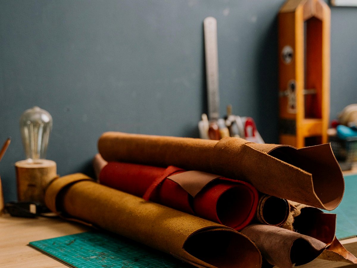 Detailbild Lederoberfläche