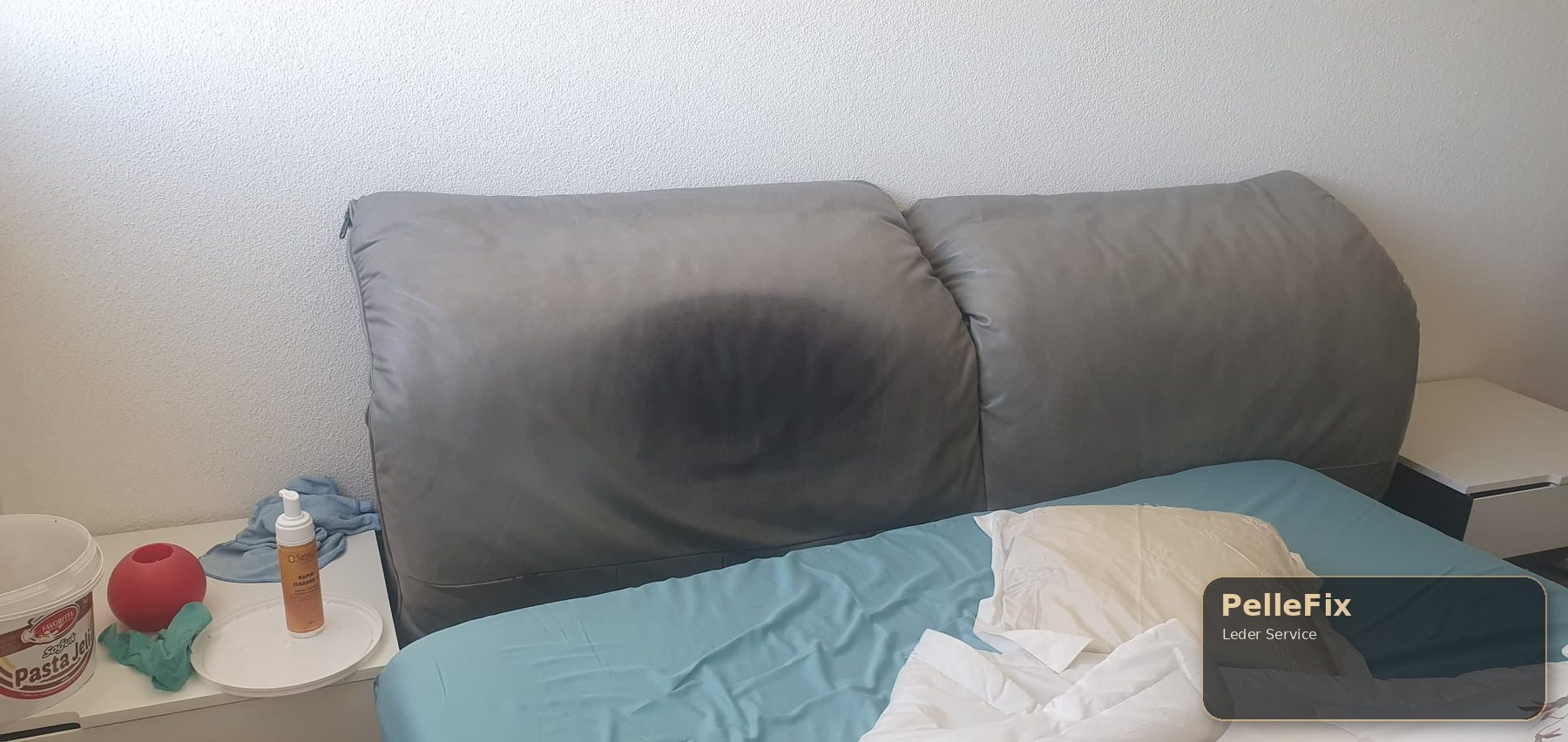 Projektfoto Lederreparatur